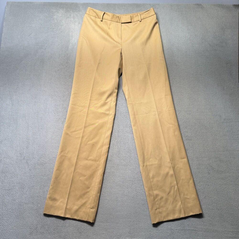 Brooks Brothers Caroline Fit Women’s Size 2 Tan 100% Wool Dress Pants Trousers